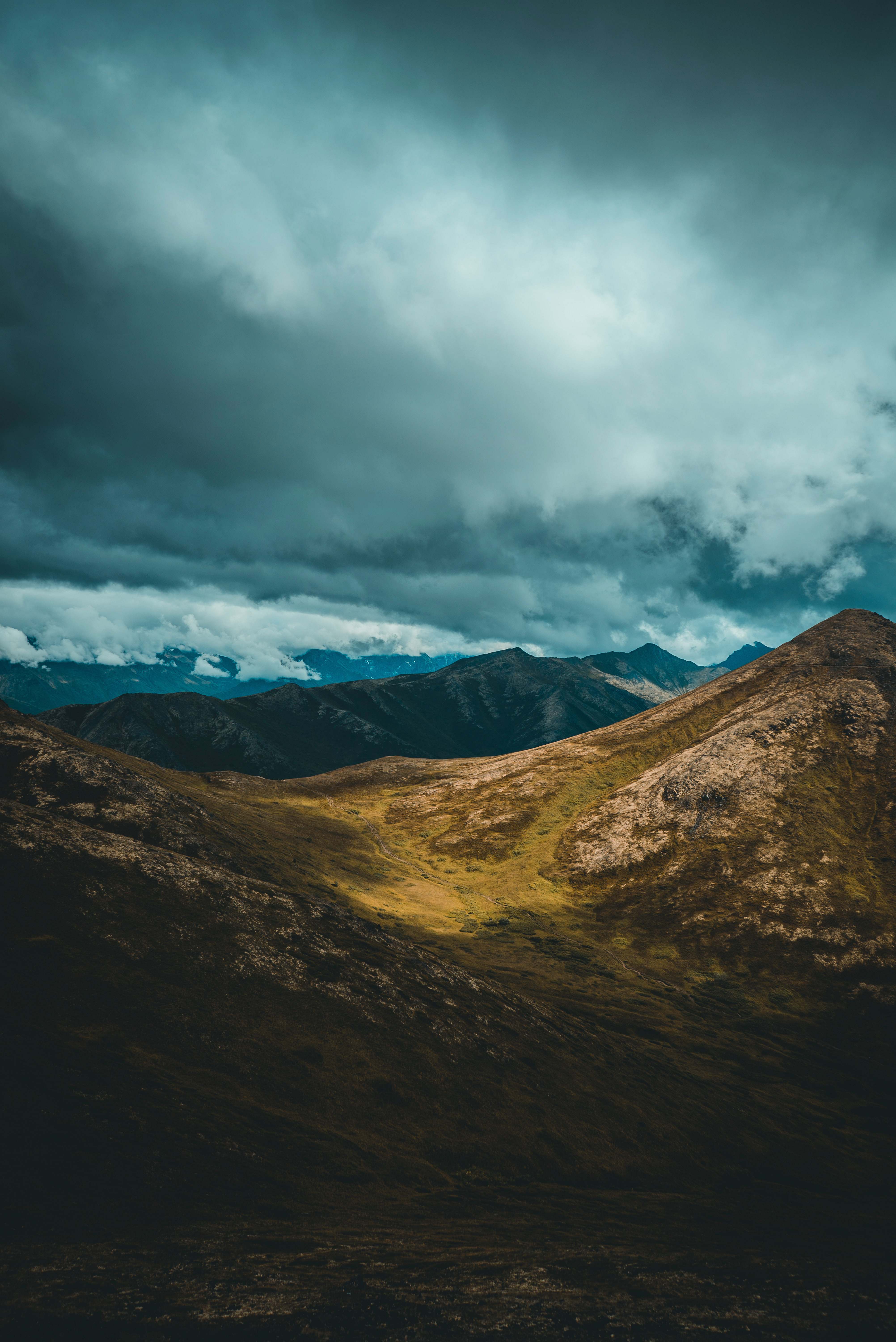 Android Backgrounds Brown Mountain Photo Anchorage Image Free Photo